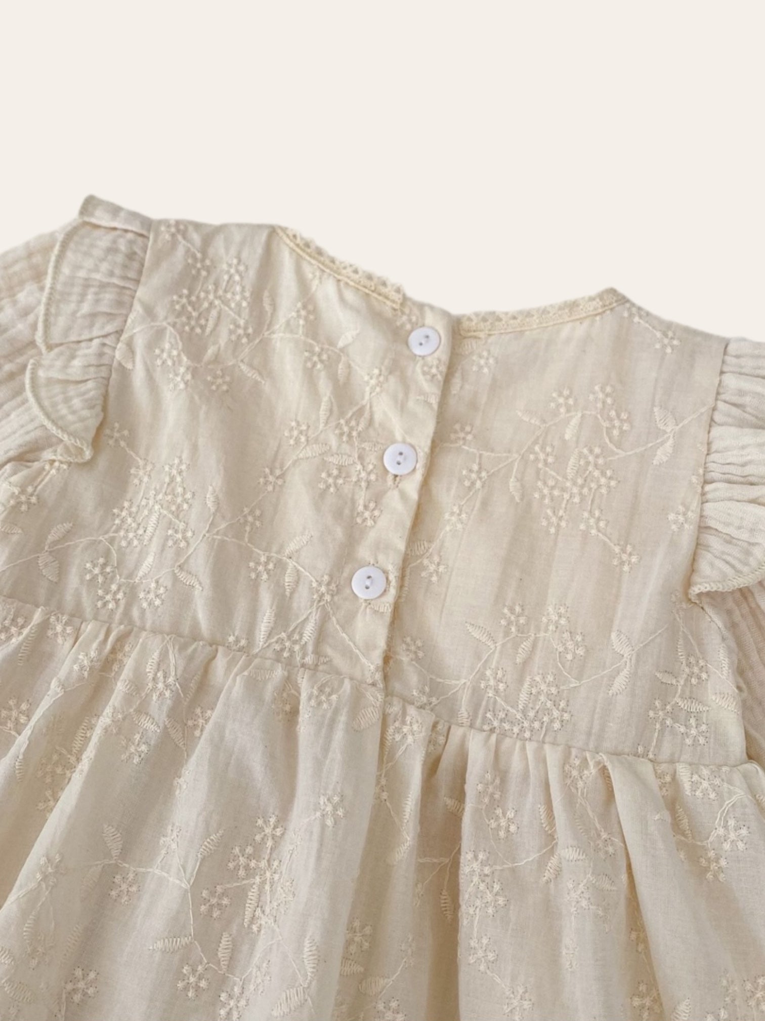 beauty beige romper