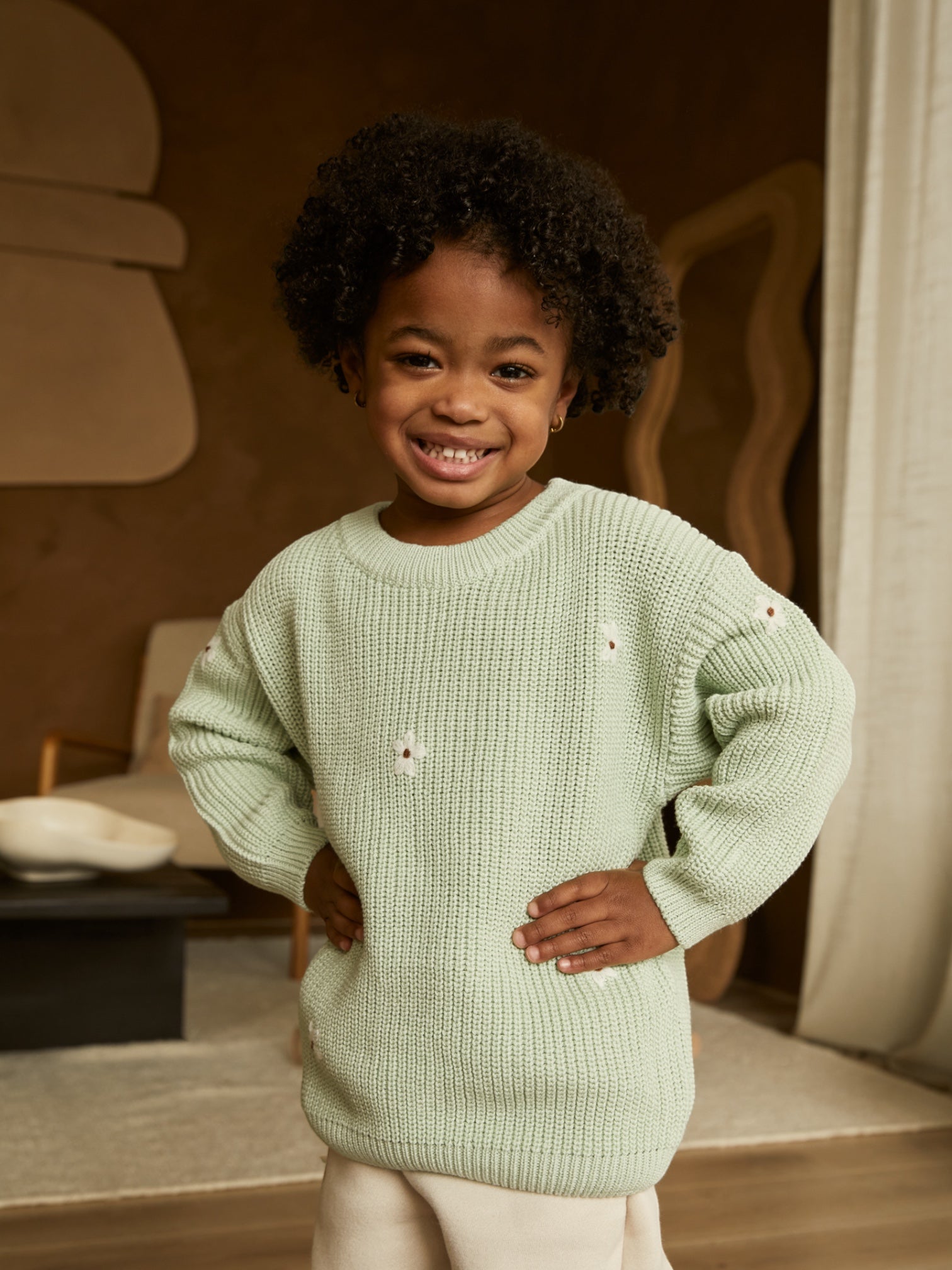 daisy sweater